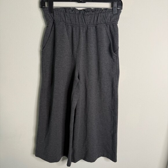 lululemon athletica Women's‎ Gray Hello Sunday Wide Leg Cropped Pants - Size 4 - Picture 2 of 5
